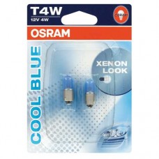 3893 CB blister  T4W 12v 4w  BA9s (2шт) OSRAM автолампа в блистере